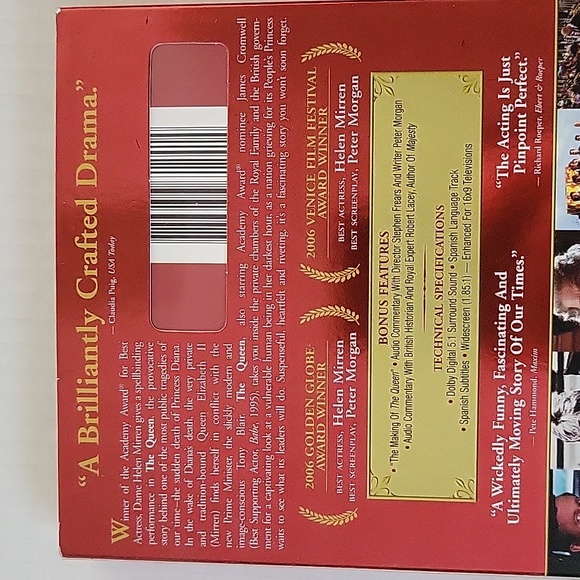 The Queen (DVD, 2006, Helen Mirren) with Cardboard Sleeve - Picture 3 of 3